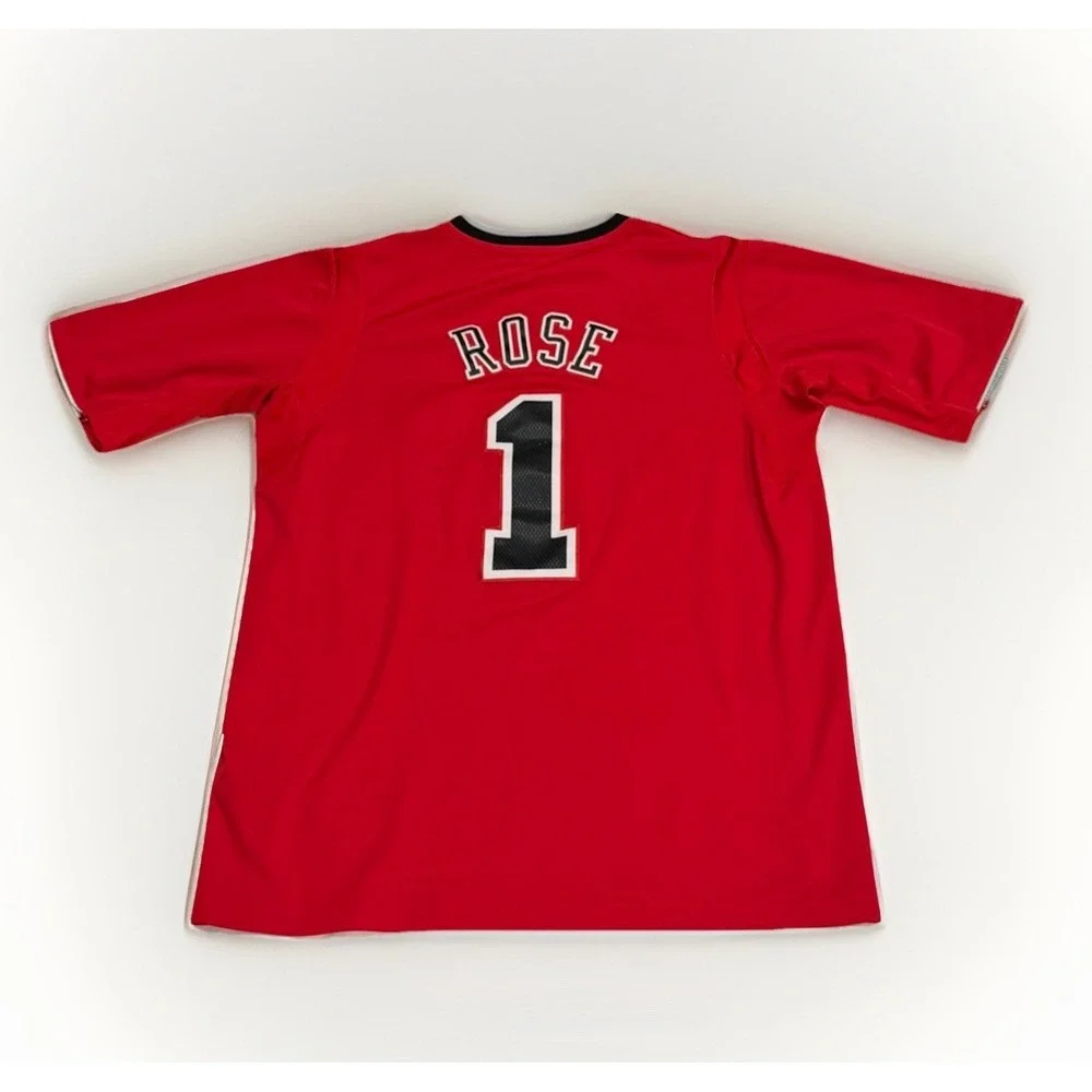 Adidas Derrick Rose Chicago Bulls 2013 Christmas Day NBA Jersey Men's Size M